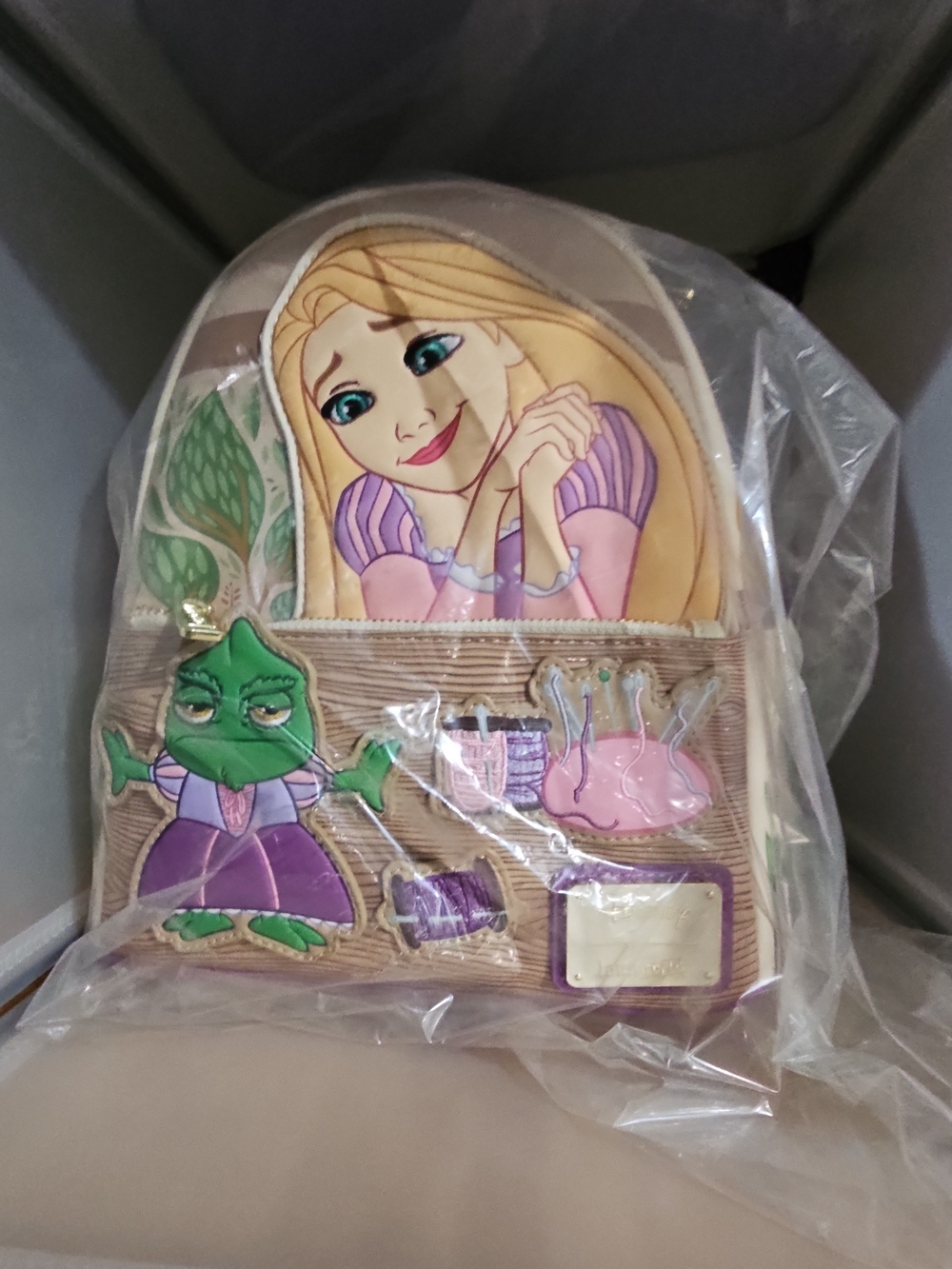 Rapunzel Kids Backpack - Pink & Purple
